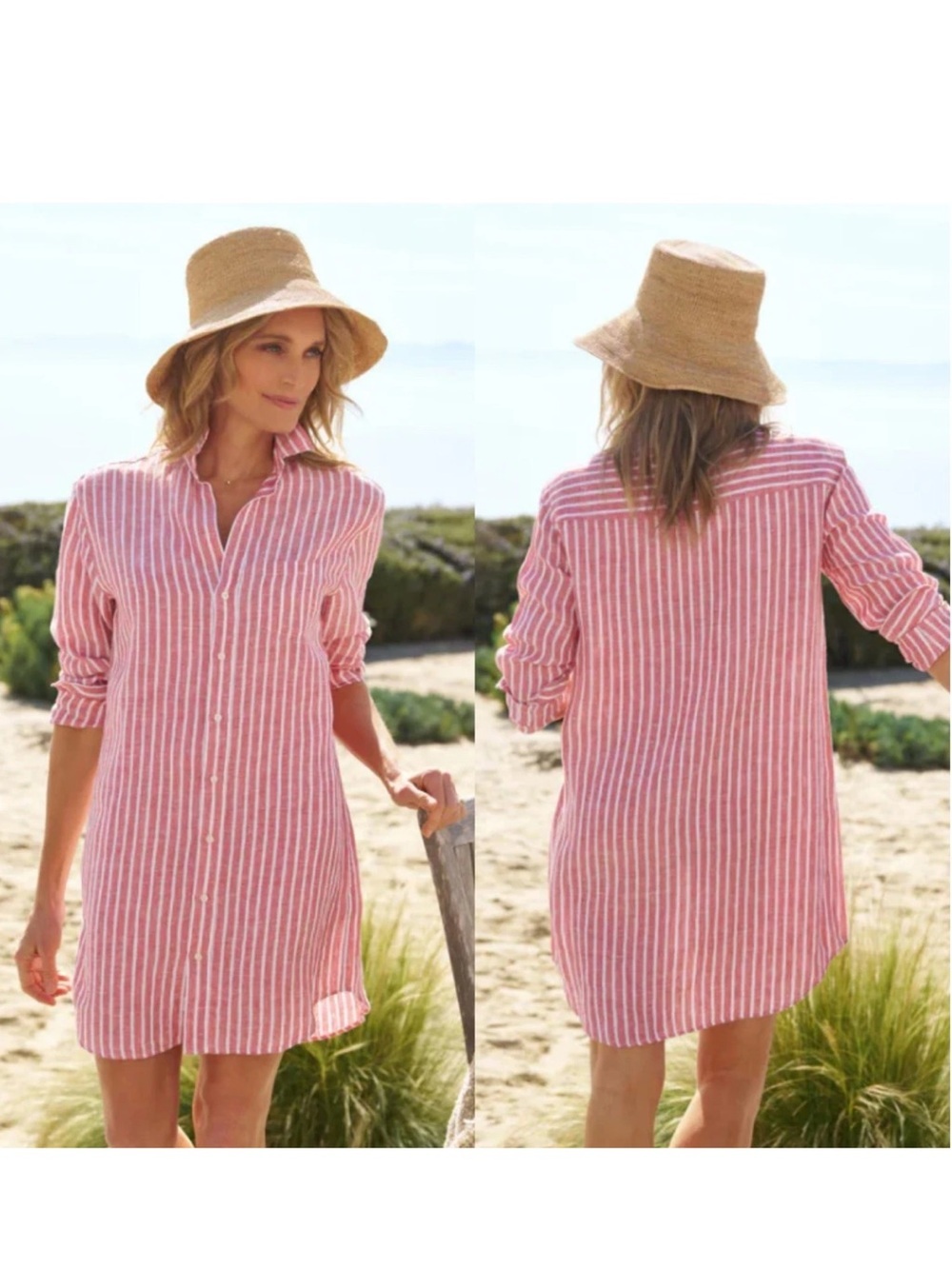FRANK & EILEEN Mary Classic Shirt Dress Small